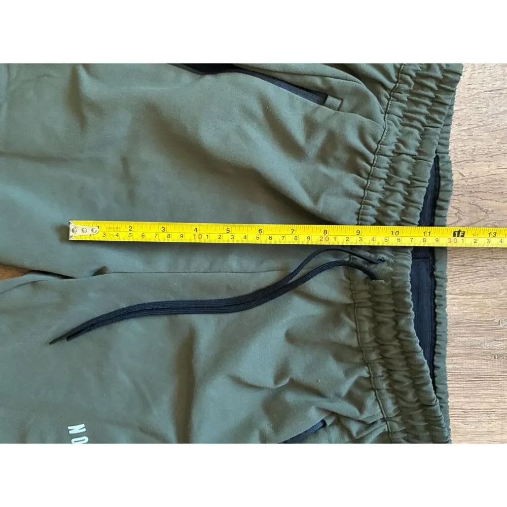 NOBULL Green Athletic Sports Sweatpants Pants Trousers  Mens Size Medium